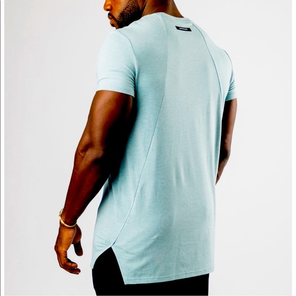 Alphalete Other - Alphalete NWT Hex muscle tee reef waters blue L